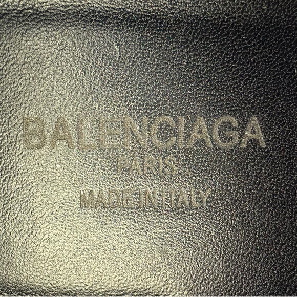 BALENCIAGA Race Runner Leather Mesh Black Pink Low Top Sneakers 39 / 8 - Picture 5 of 12